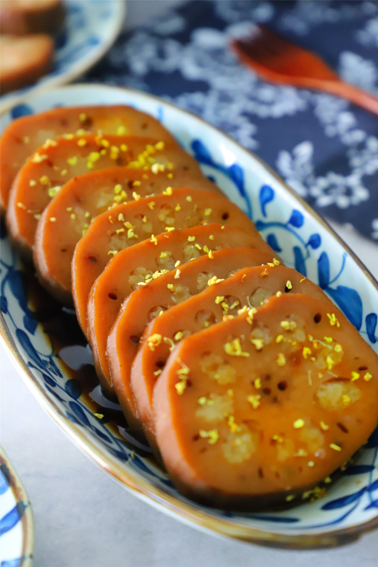 简单2步,教你做糯米藕,软糯香甜,江南人的最爱|糯米藕|莲藕|桂花_新浪