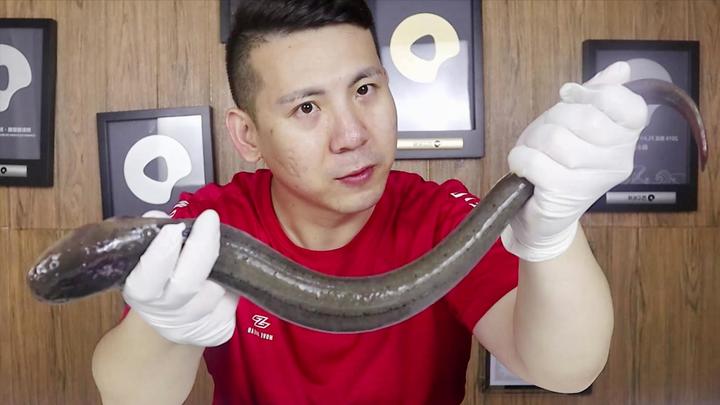 会放电的"电鳗"用烤箱烤一下,肉质很q弹,味道很鲜!