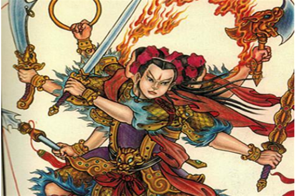与孙悟空打得激烈为何哪吒一出手牛魔王就认输情愿归顺佛家