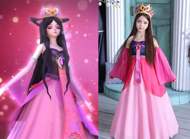 罗丽cos叶罗丽仙境的公主罗丽,在娃娃店第一个与主人王默缔结了契约