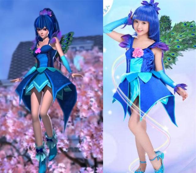 叶罗丽真人版cos思思神还原混血小灵公主太可爱了