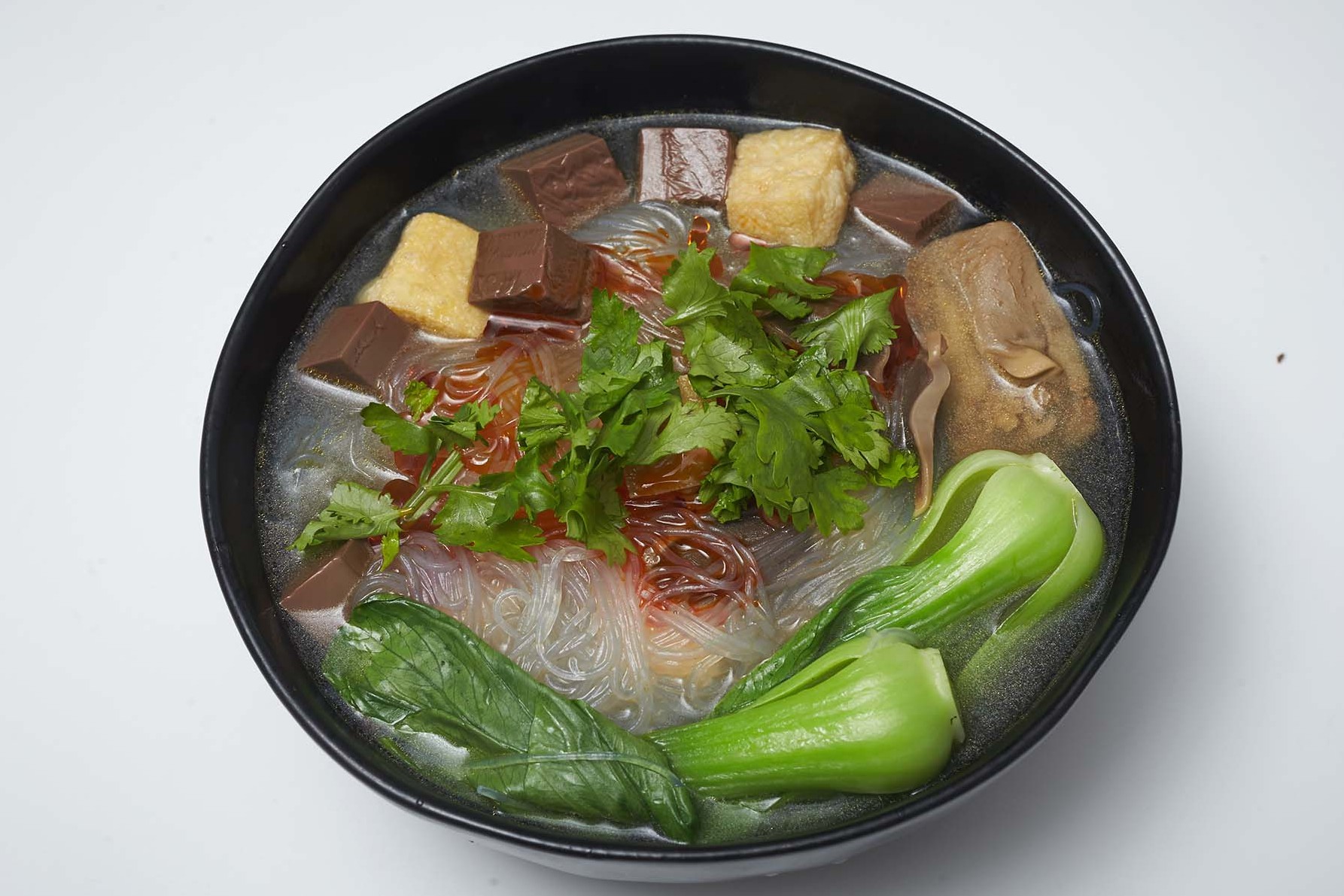 吃货们的福利鸭血粉丝汤家常做法来了做法简单又美味超好吃