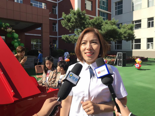 长春市一零八学校德育主任刘微长春市一零八学校刘薇老师学校还精心地