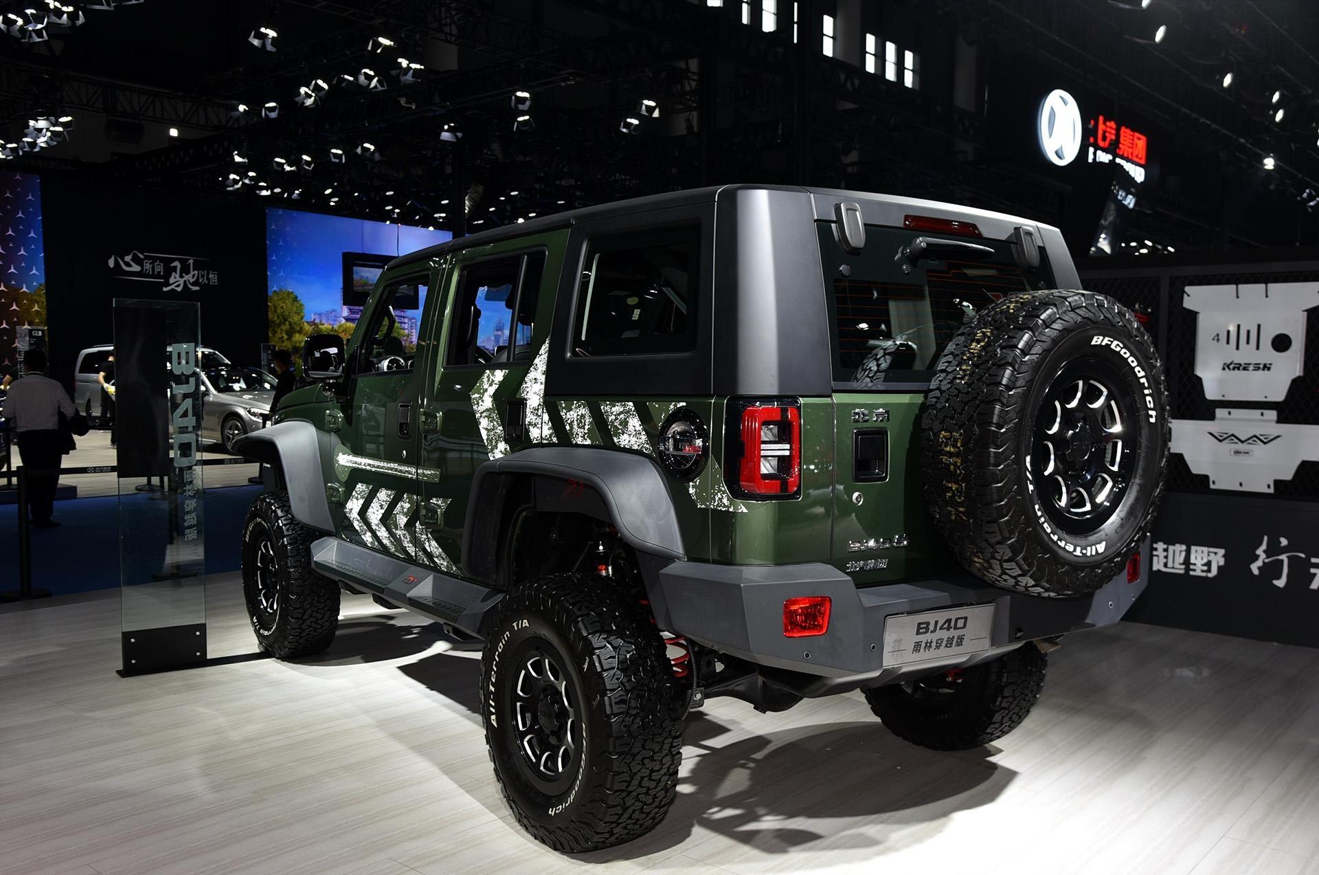 2021款北汽bj40来袭,预售17万,2.0t 四驱,霸气