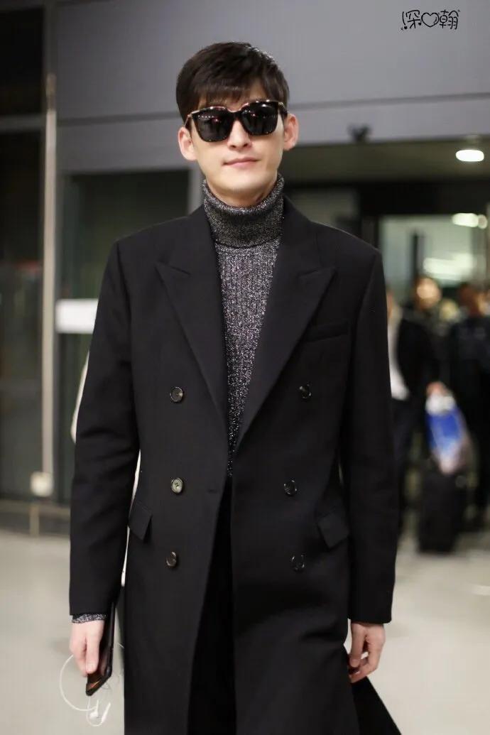 张翰出书吧,衣品超好的男版杨幂,都是行走的衣架子|张翰|衣架子|男版