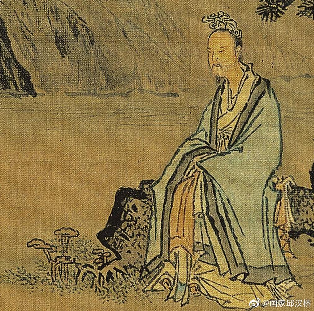 《轩辕问道图》,明代,石锐,纵32厘米,横152厘米