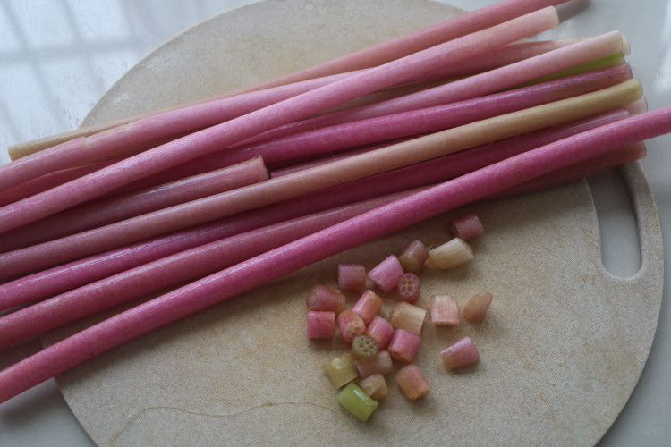 藕杆儿也称作莲梗,荷梗,荷叶杆儿,莲蓬杆儿.