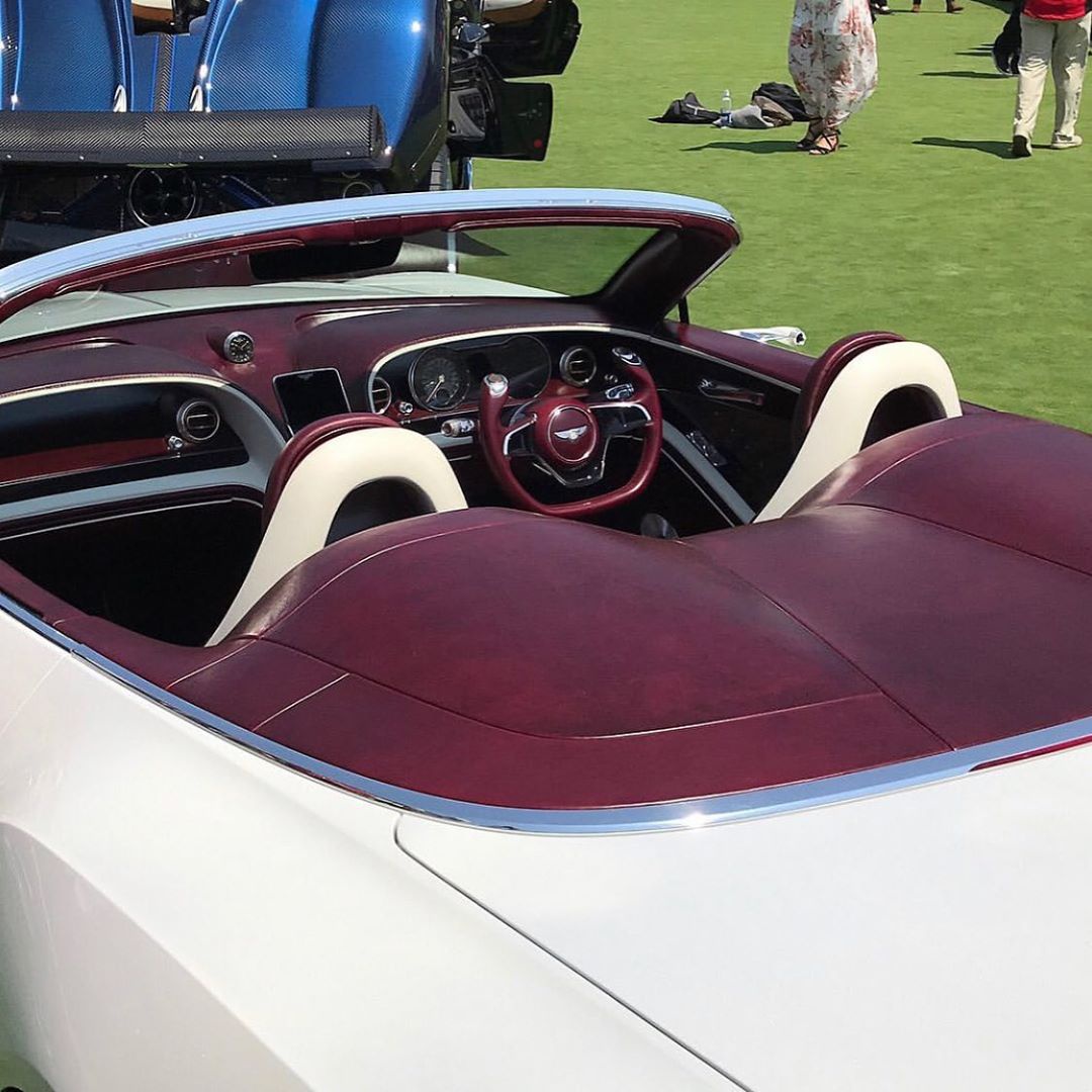 宾利exp12speed6e实车奢华的运动风格