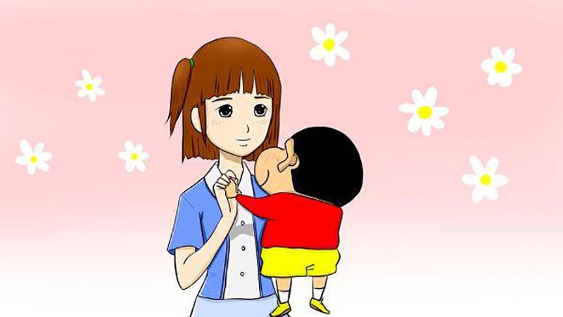 民子姐自然也是不用多说了,她在剧场里可是小新的未婚妻,也是很漂亮了