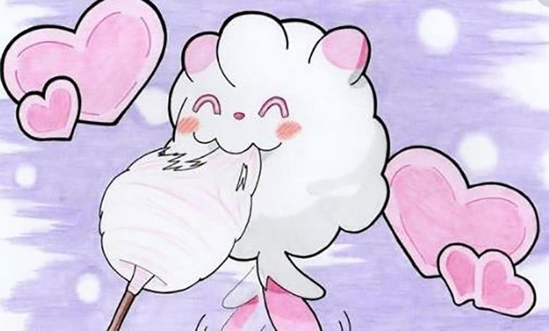 第一个,绵绵泡芙家族