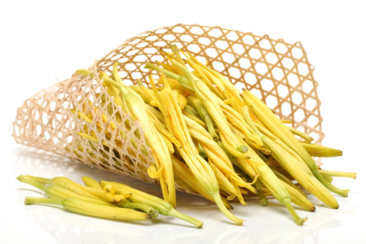 视作席上珍品的黄花菜无论是炒肉还是炖汤都非常的鲜美