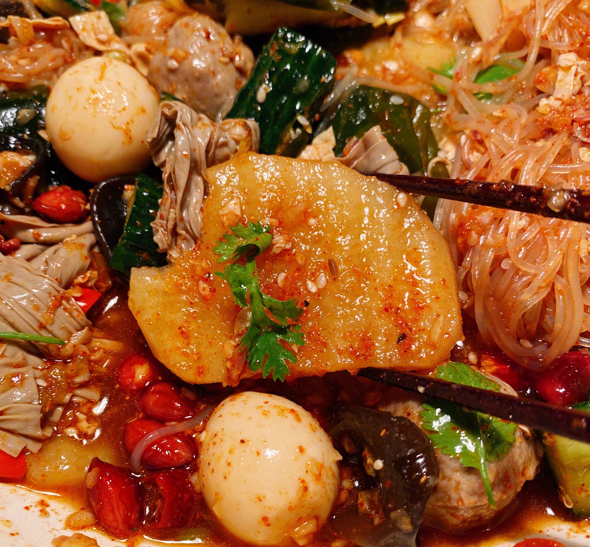 夏日酸辣凉拌菜万能公式,减肥的姐妹可以拌魔芋结鸡胸肉丝