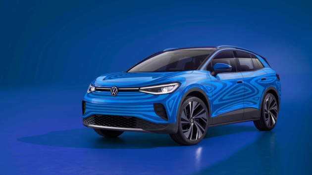 (大众ID.4海外版效果图)