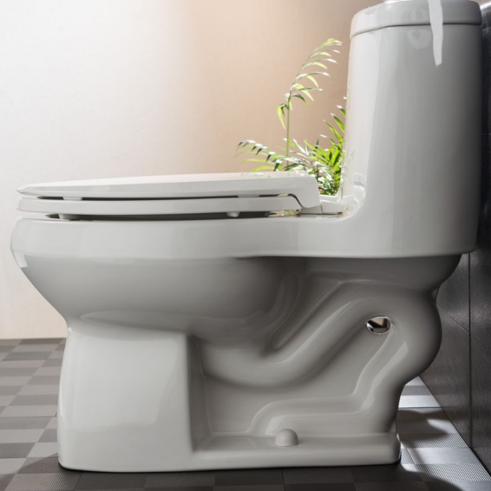 马桶排水口位置会有个s弯,看过马桶内部结构的人都知道是什么样子.2.