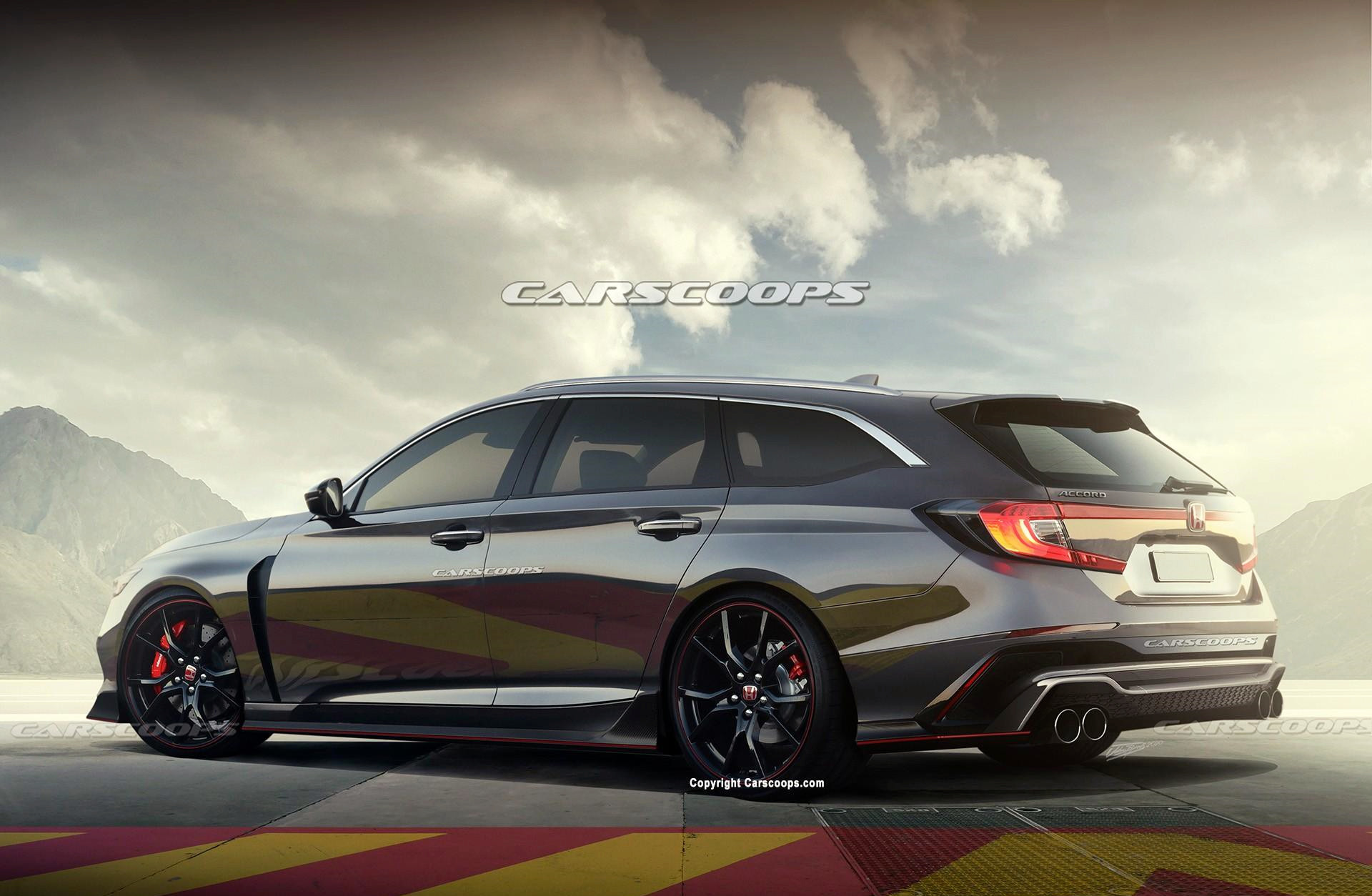 本田雅阁"旅行版"曝光!搭2.0t 6mt,红标发动机是最大亮点-新浪汽车