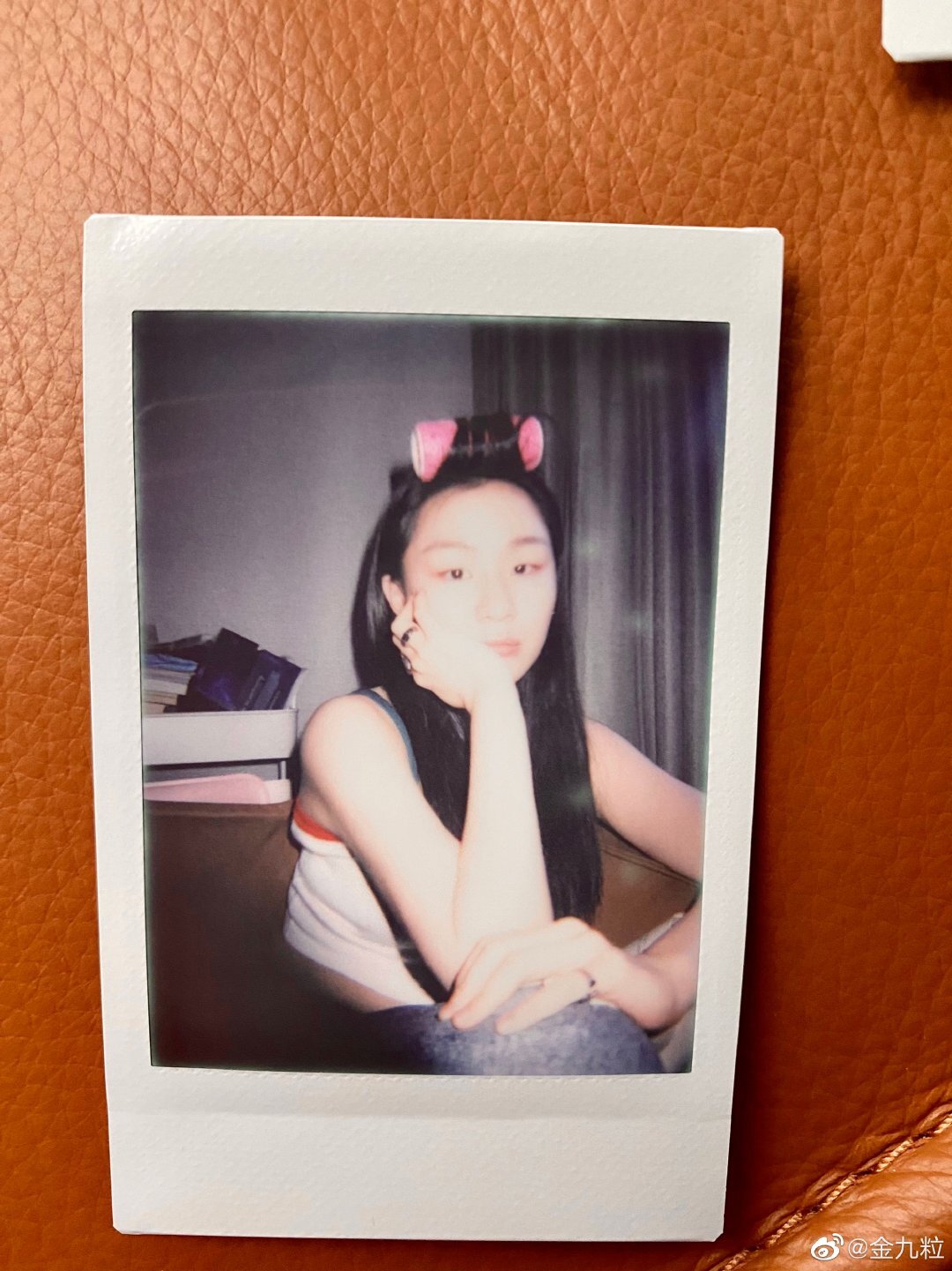 金靖自拍,网友评论八夕快乐