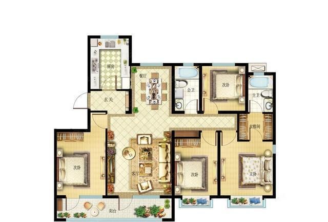 一,看户型很多人在买房时只顾着关注房子的价格,面积以及周边的配套