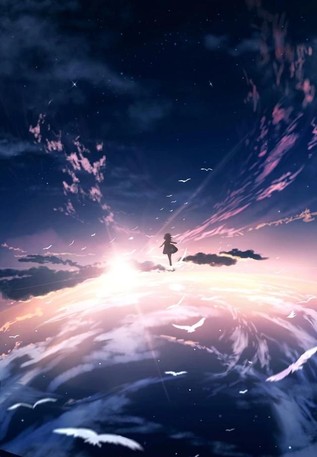 p站二次元概念版动漫插画欣赏镜中花水中月