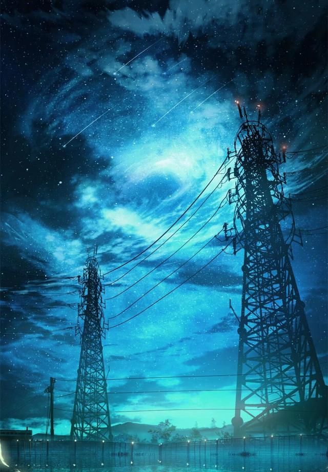 p站二次元概念版动漫插画欣赏镜中花水中月