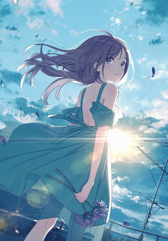 p站二次元概念版动漫插画欣赏镜中花水中月