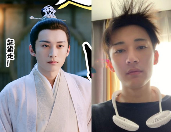 琉璃演员素颜照璇玑很可爱司凤少年感昊辰太放飞自我了