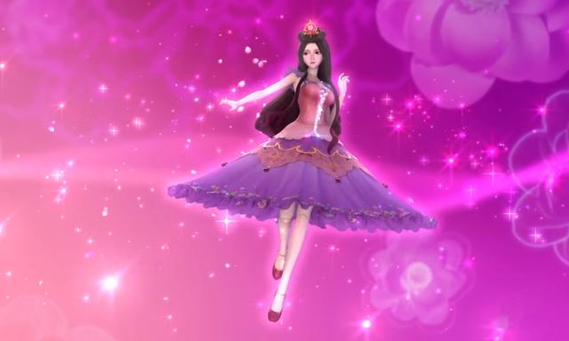 叶罗丽茉莉仙子的五个装扮舞会小洋裙最罕见粉白长裙很简朴