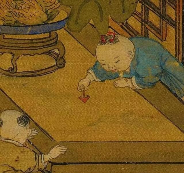 400年前的画,看看古代孩子玩的是什么,有的比现在还先进|百子图|孩童|板车