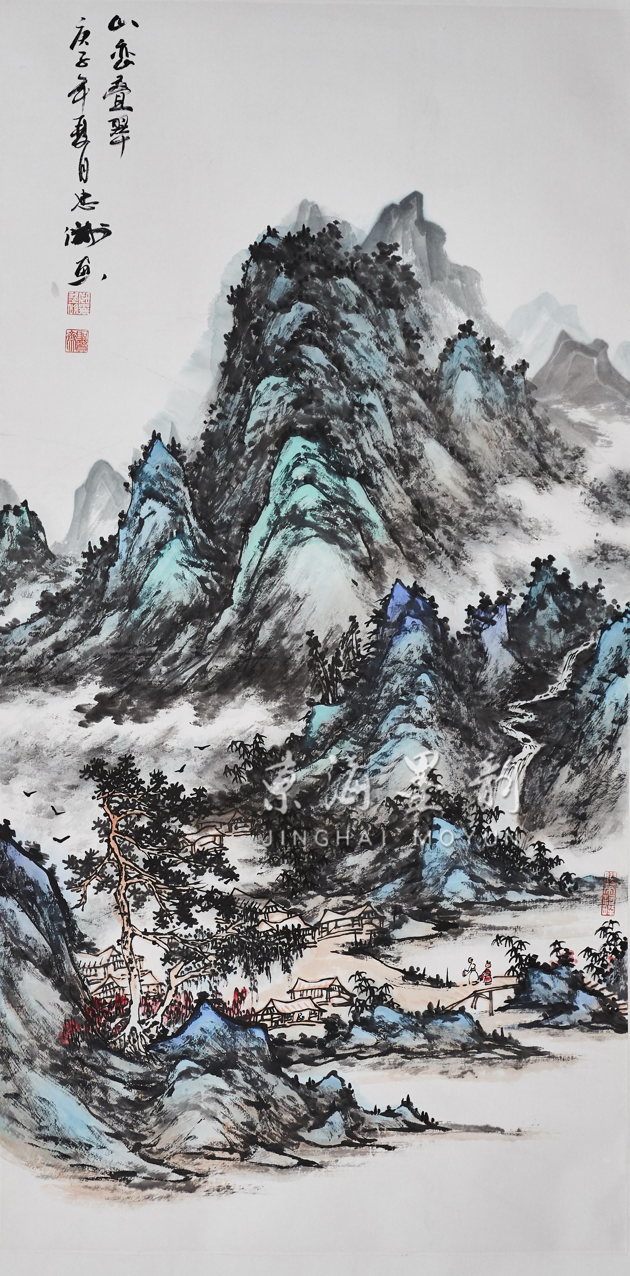 京海墨韵艺术名家陈忠洲一笔一世界妙与天地合