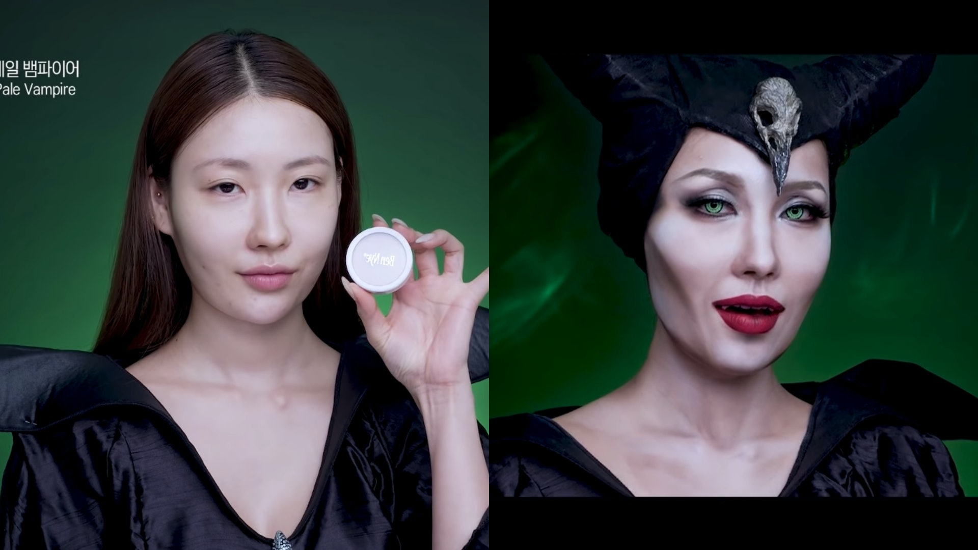 韩国化妆达人拥有易容术可将自己变成女明星常常以假乱真