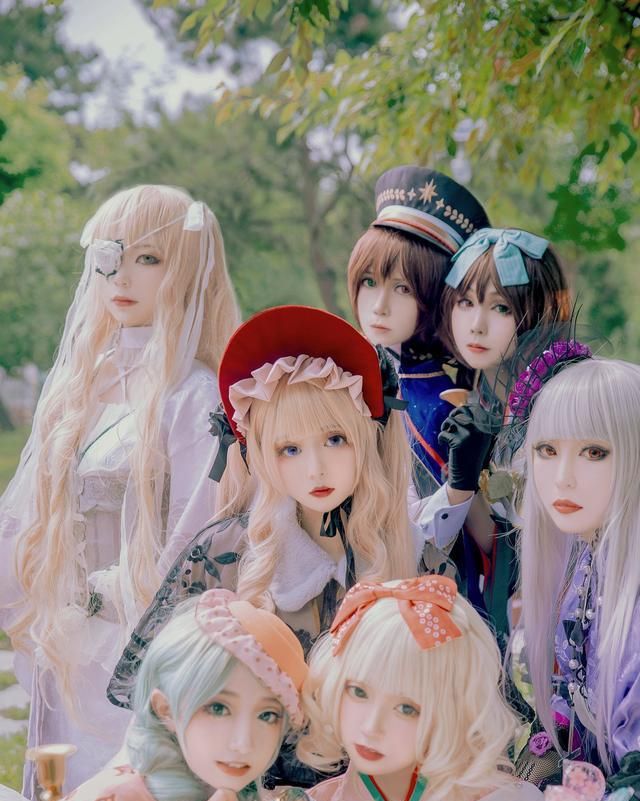 cosplay蔷薇少女全员的午后聚餐我最喜欢的水银灯是哪个呢