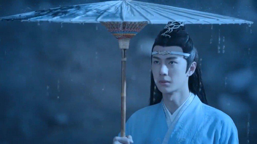 《陈情令》魏无羡,蓝忘机雨中离别~ 蓝湛:魏婴,你要想好
