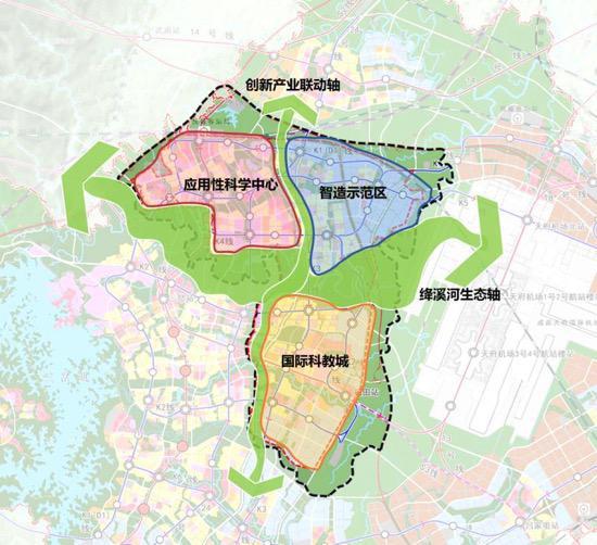 创新版图再添"动脉"成都高新区操盘未来科技城