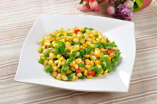 2.青椒炒玉米