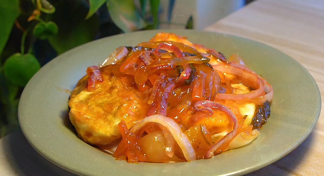 经典粤菜之五柳炸蛋酸酸甜甜真奇妙我家每周吃一次