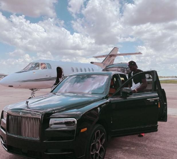 别罢赛了!26岁哈登小弟晒百万豪车 私人飞机,8千万到手高调炫富