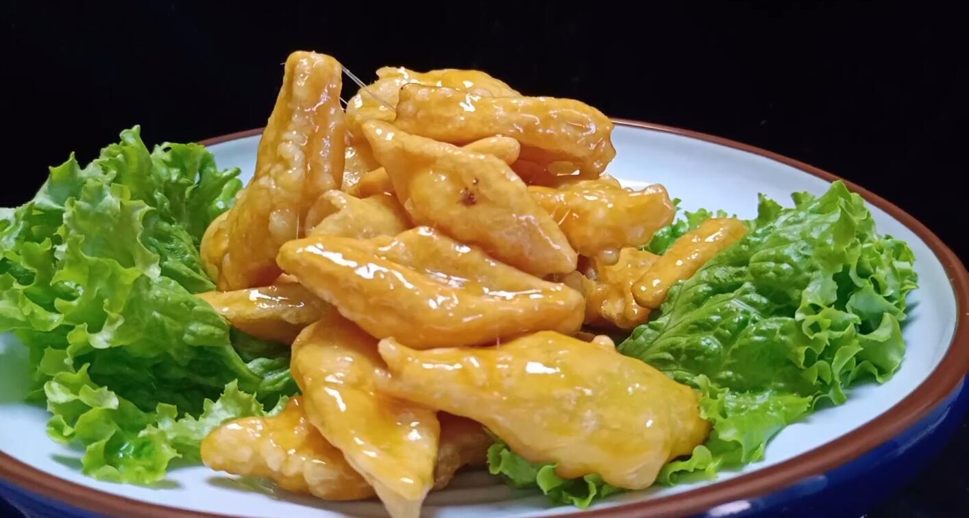 火遍全网的酥黄菜,鸡蛋也能又酥又脆,一次一大盘都不够吃