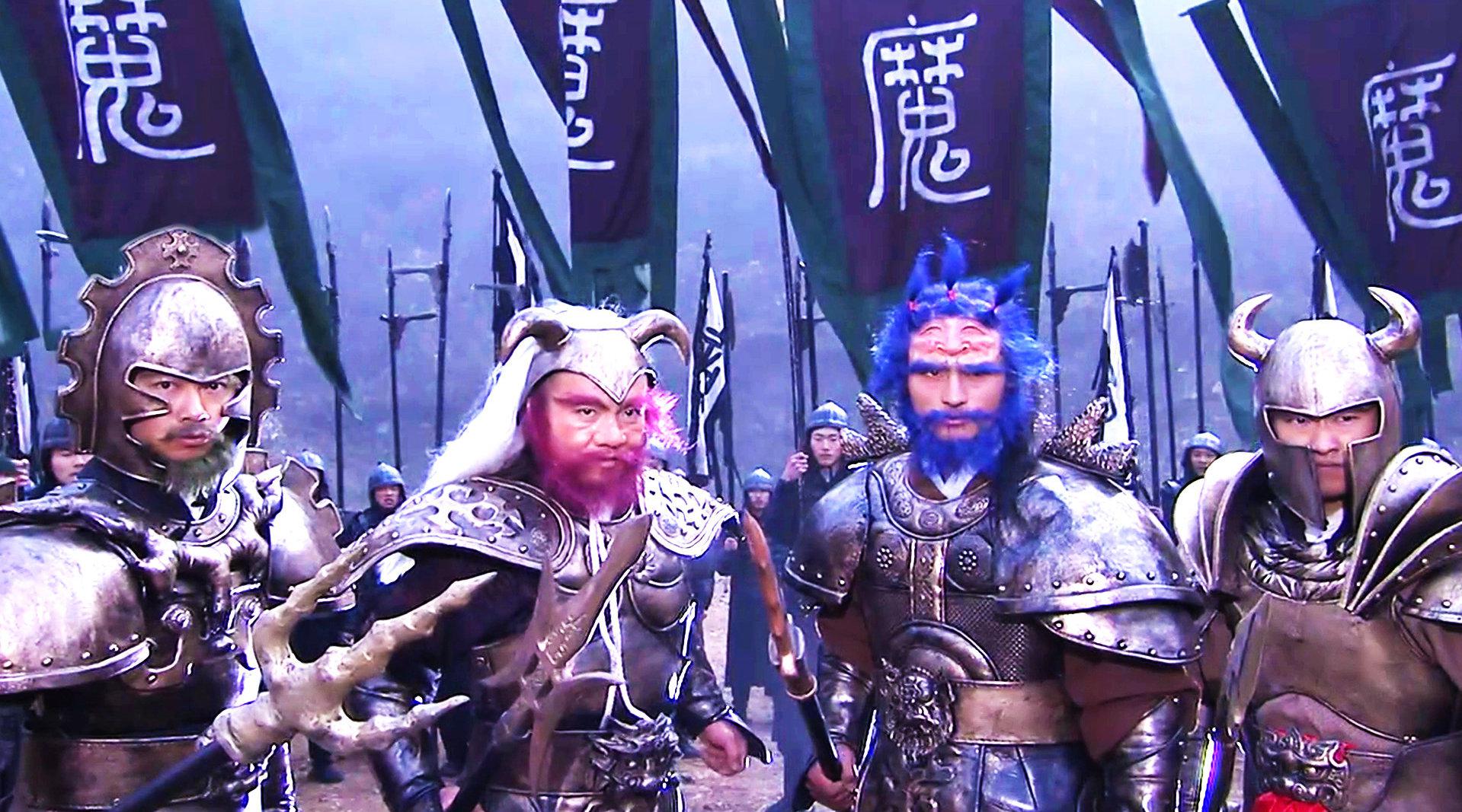 魔家四将也是封神榜上有名之人,最后被封为四大天王