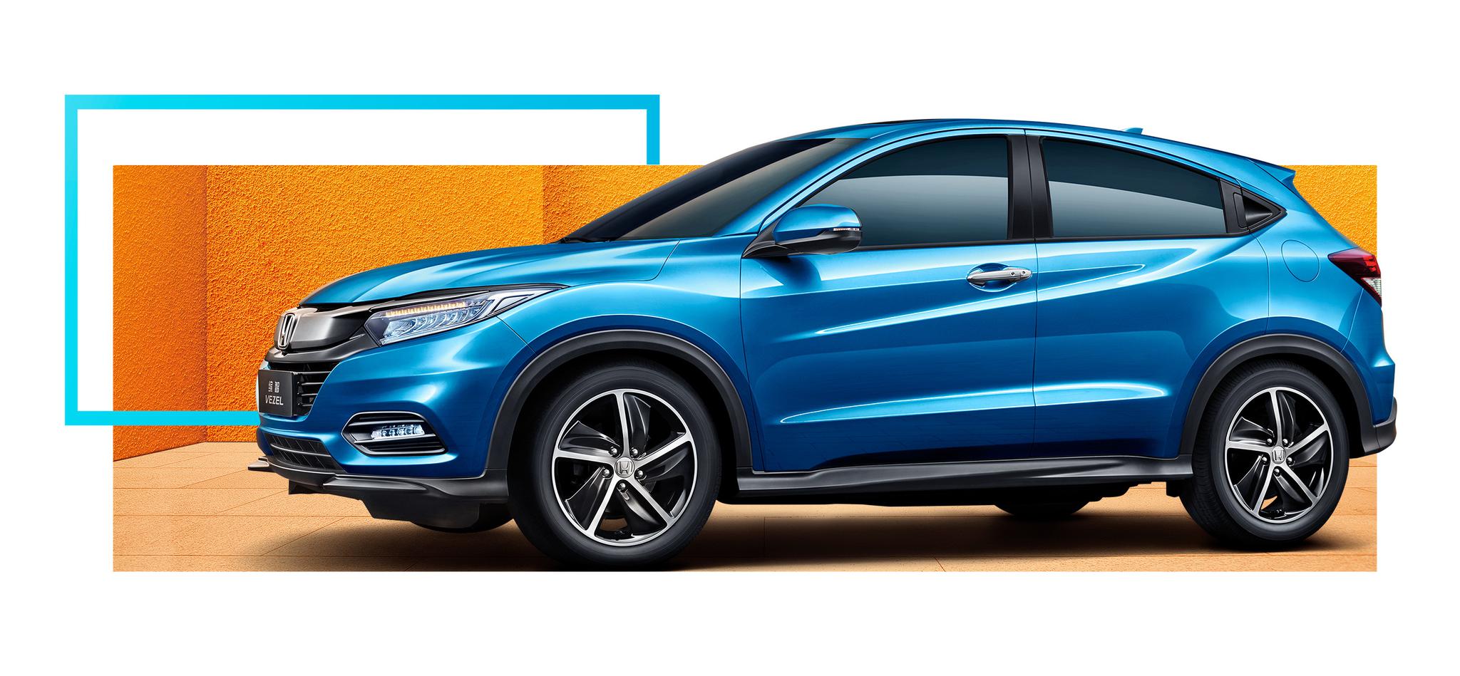 广汽本田导入的第三款honda全球战略车型,缤智(vezel)在进入国内市场