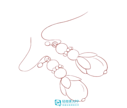 动漫耳环简单画法如何学习?教你画古风耳环!