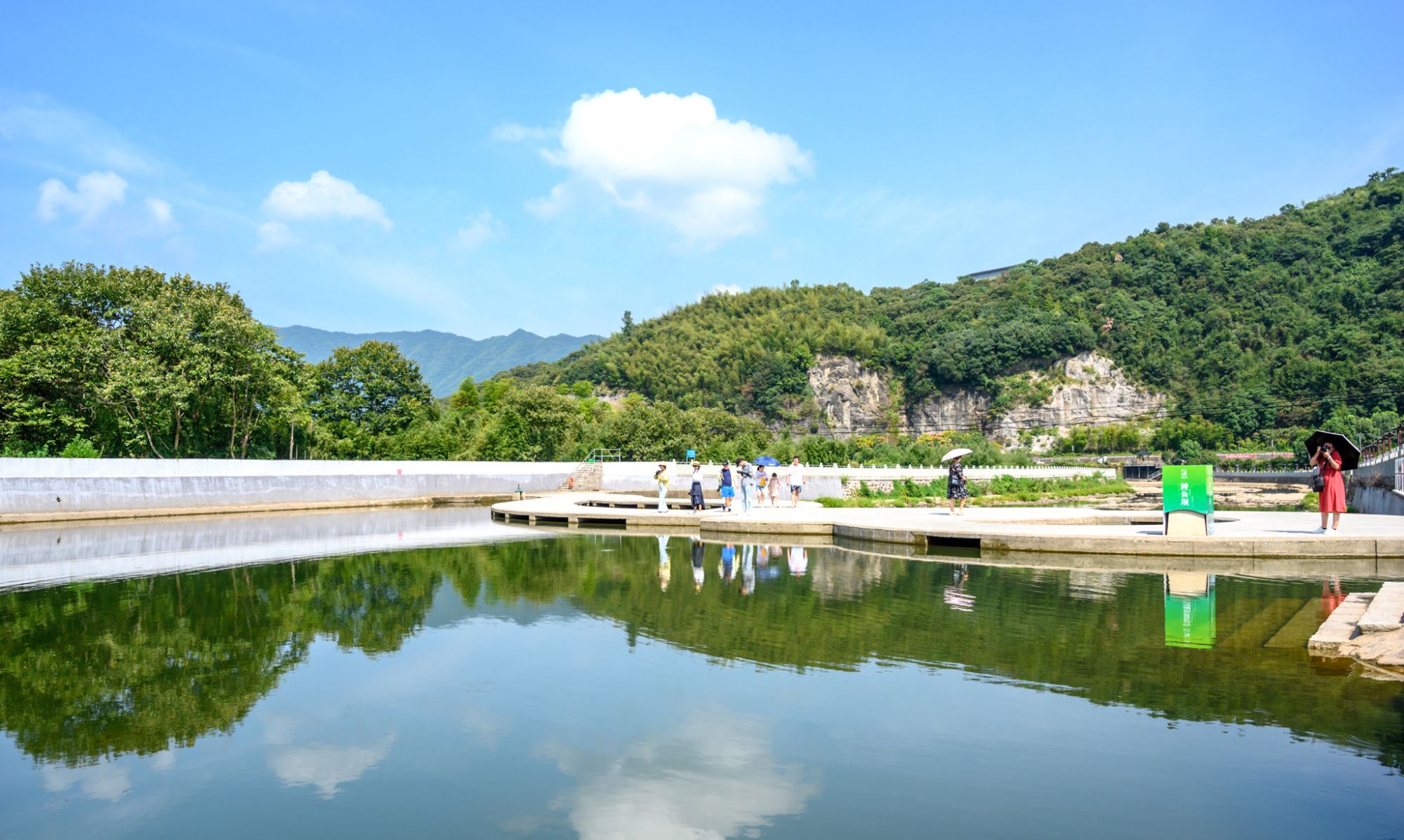 上虞陈溪有个"网红河坝",藏在山水间的避暑胜地,是你家乡吗?