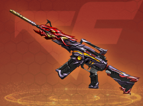 穿越火线十二周年:堕天神礼包专属道具,m4堕天神稳定性提高