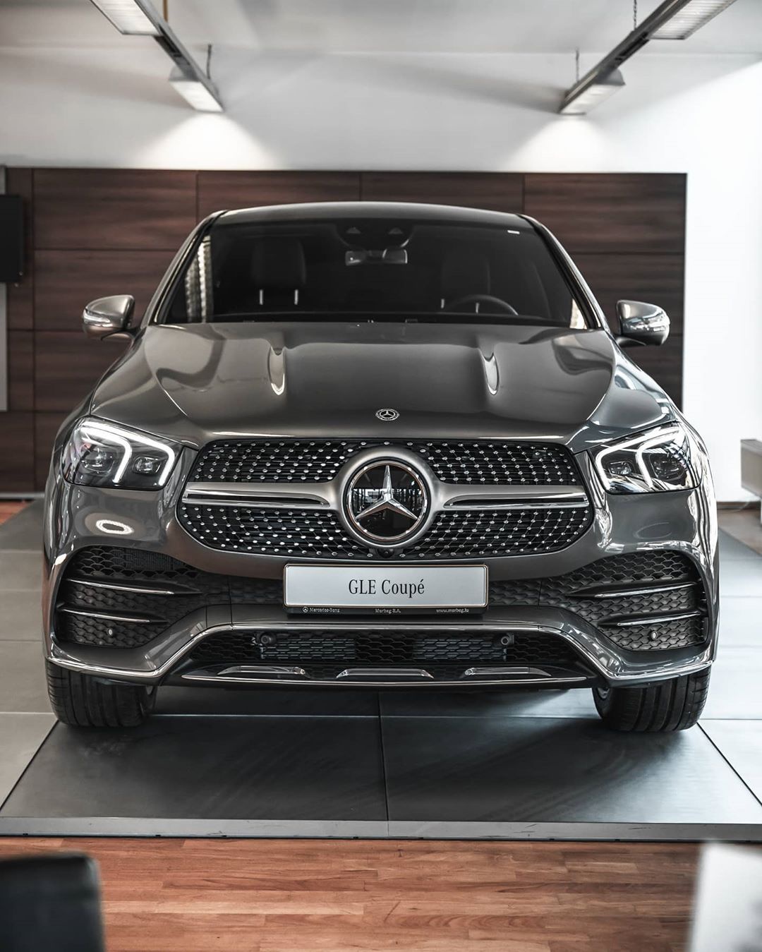 全新奔驰glecoupe实车精致的运动感