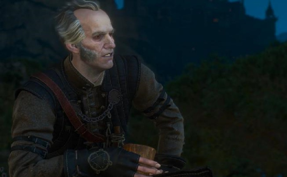 第四个在dlc血与酒没有姐妹双死的结局,雷吉斯和杰洛特是多年好友