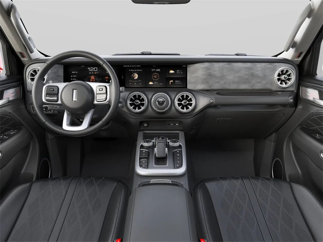 日前,wey官方发布了坦克300的内饰官图.