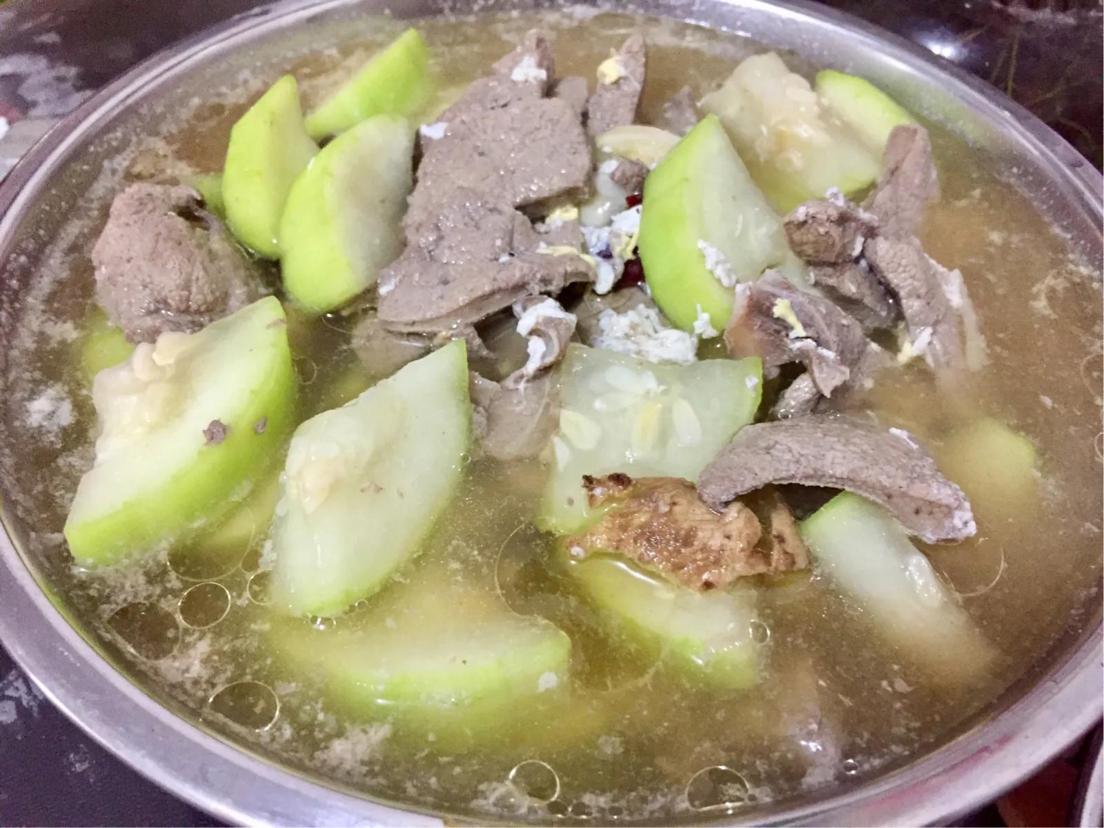 秋天喝红枣猪肝汤怕燥加上它滋润营养清甜美味68