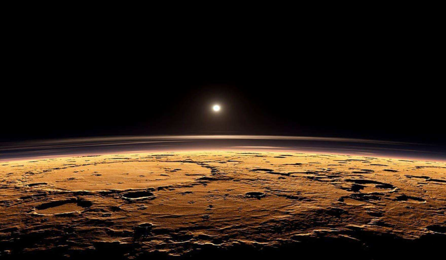 好奇号发现火星表面冒烟隐隐约约出现仔细看才能找到