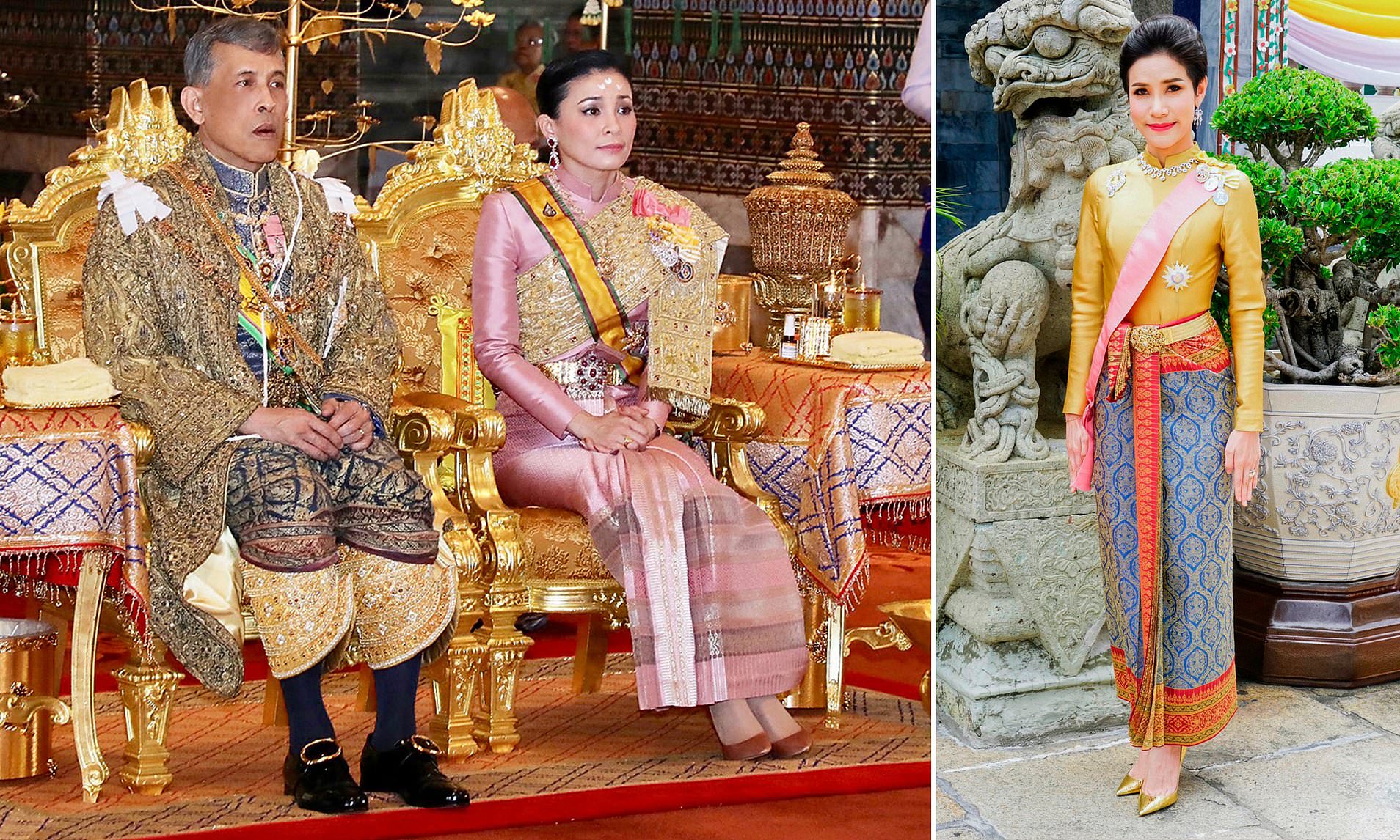 泰国王室宫斗新剧情诗妮娜贵妃出狱去德国重新得宠王后悲剧了