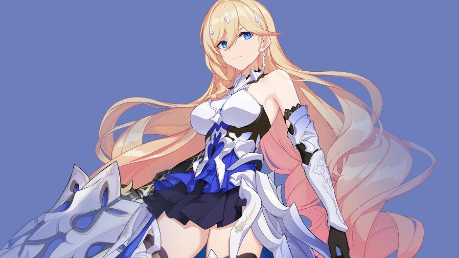 崩坏3:幽兰黛尔有个细节,其他女武神都没有,美工亲女儿?