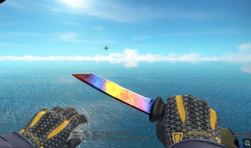 CSGO皮肤指南:只适合大刀的渐变大理石,最好的是哪种刀型?|CSGO皮肤|渐变|大理石_新浪新闻