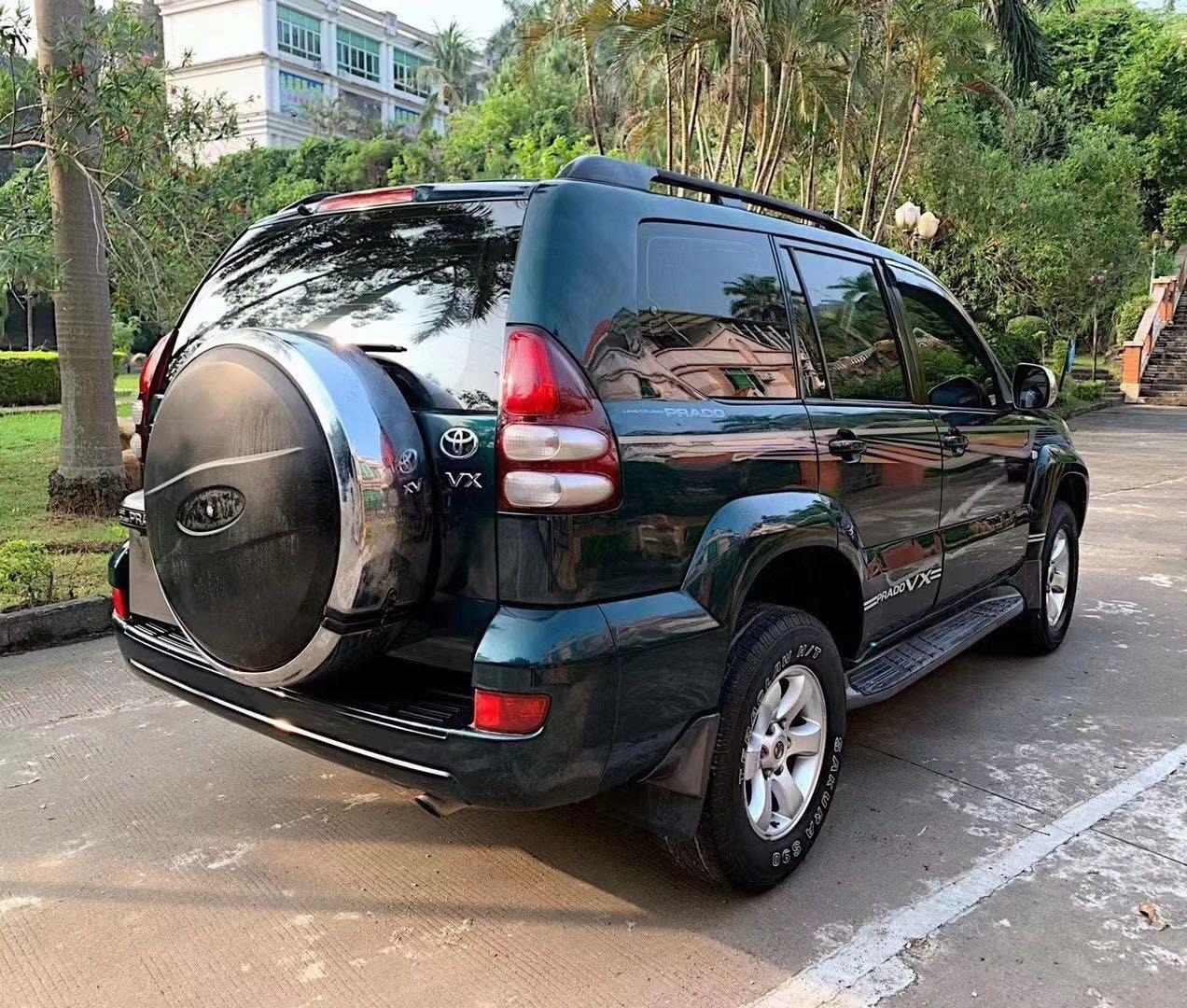 09款霸道vx4000售价9万,外观粗犷干练,越野能力超强